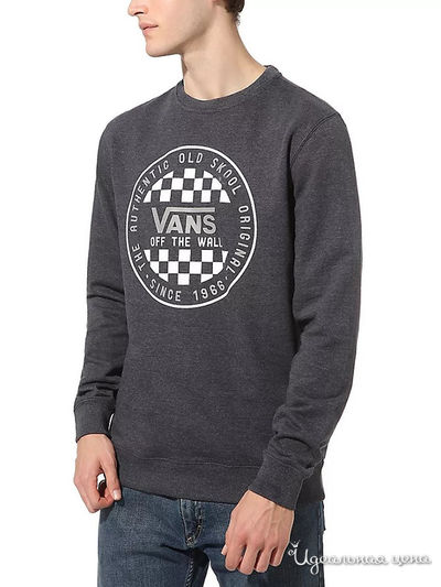 Толстовка Vans, цвет серый