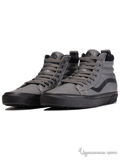 Кеды Vans, цвет серый