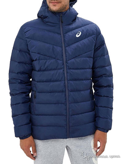 Пуховик ASICS, цвет синий