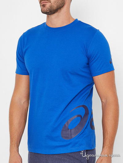 Футболка ASICS, цвет синий