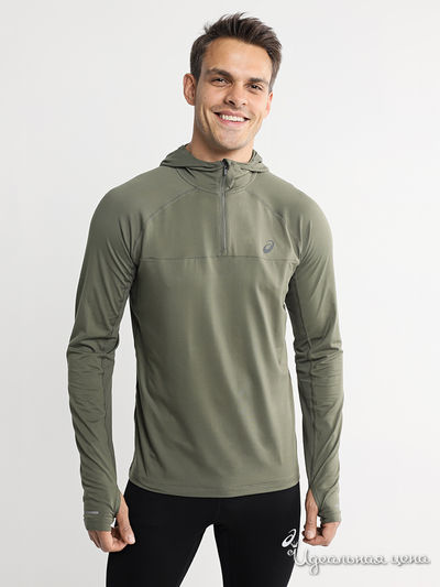 Толстовка ASICS, цвет хаки