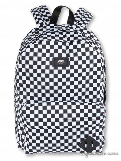 Рюкзак Vans, цвет черный, белый
