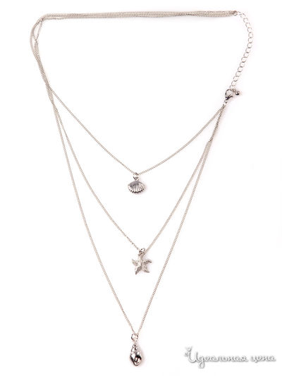 Колье Bradex, цвет серебряный