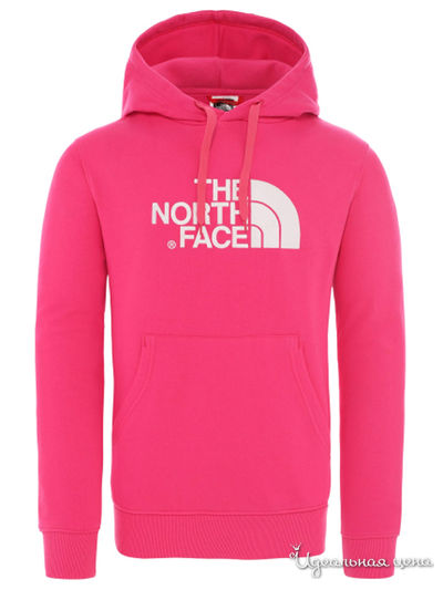 Толстовка The North Face, цвет розовый