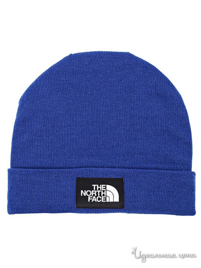 Шапка The North Face, цвет синий