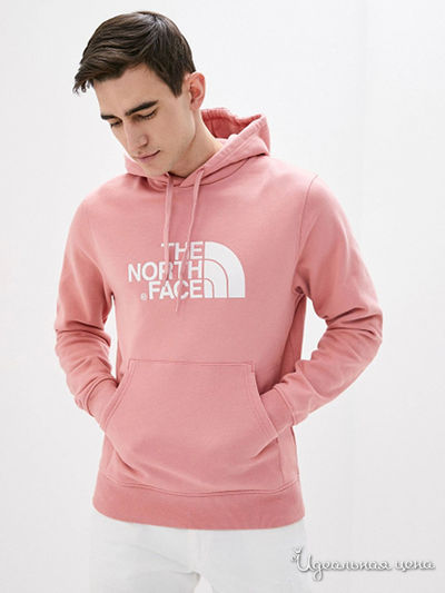 Толстовка The North Face, цвет розовый