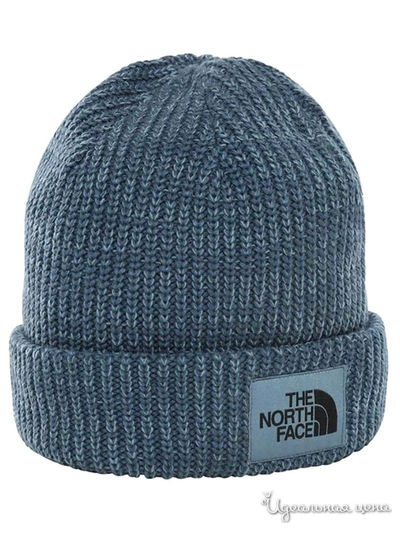 Шапка The North Face, цвет синий
