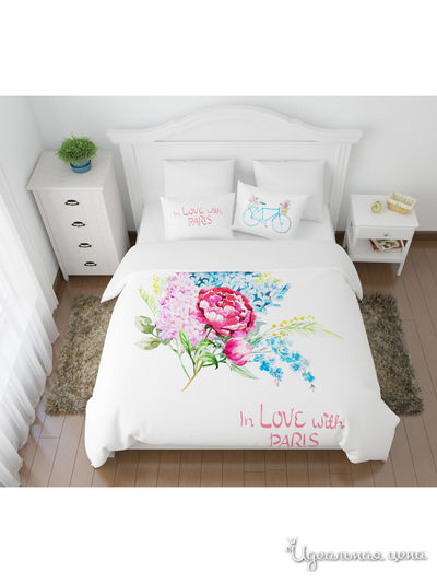 Комплект постельного белья односторонний, Семейный Сирень, цвет мультиколор