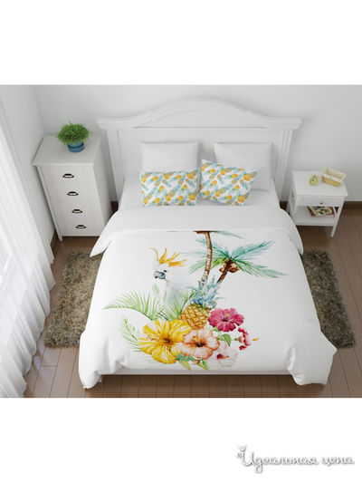 Комплект постельного белья односторонний, Семейный Сирень, цвет мультиколор