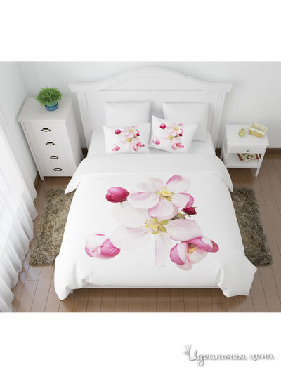 Комплект постельного белья односторонний, Семейный Сирень, цвет мультиколор