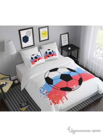 Комплект постельного белья односторонний, 2-спальный Сирень, цвет мультиколор