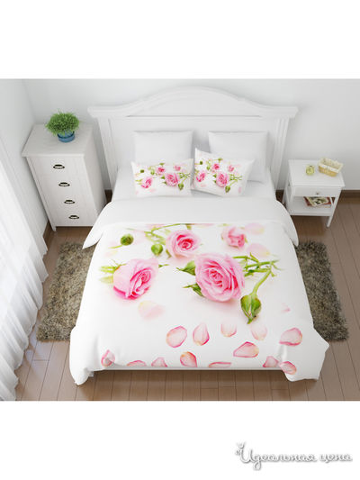Комплект постельного белья односторонний, Семейный Сирень, цвет мультиколор