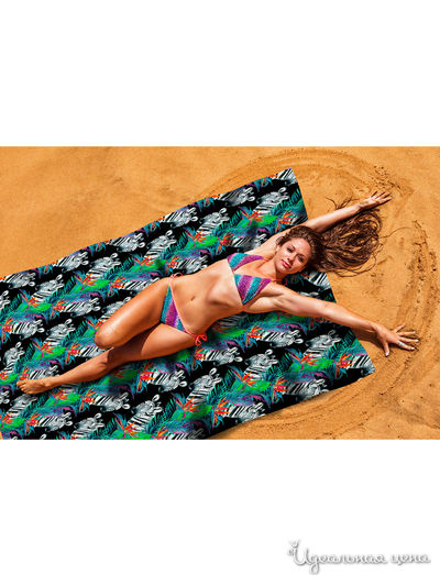 Пляжное покрывало, 145*200 см Сирень, цвет мультиколор