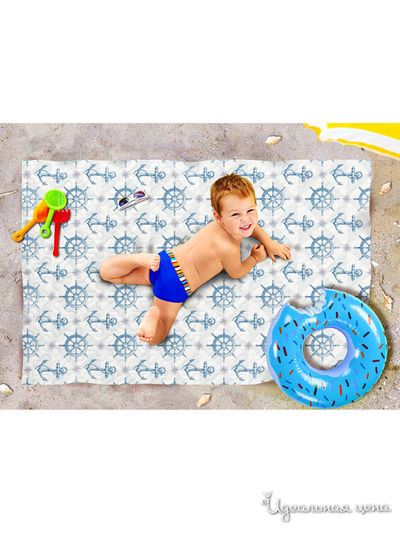 Пляжное покрывало, 90*140 см Сирень, цвет мультиколор