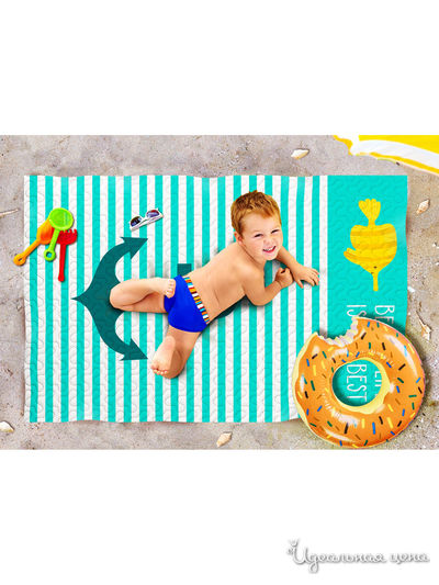 Пляжное покрывало, 90*140 см Сирень, цвет мультиколор