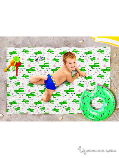 Пляжное покрывало, 90*140 см Сирень, цвет мультиколор