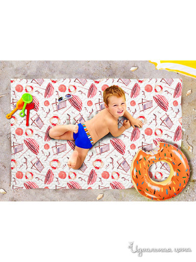 Пляжное покрывало, 90*140 см Сирень, цвет мультиколор