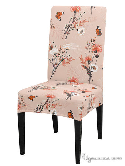 Чехол на стул, универсальный, 40 см Сирень