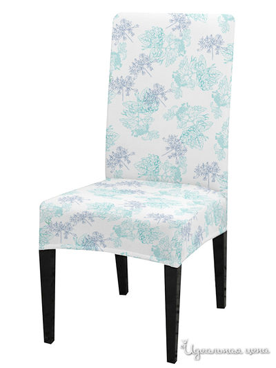 Чехол на стул, универсальный, 40 см Сирень, цвет Мультиколор