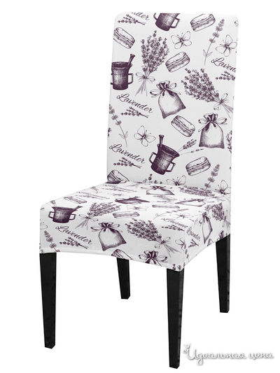 Чехол на стул, универсальный, 40 см Сирень