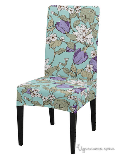 Чехол на стул, универсальный, 40 см Сирень