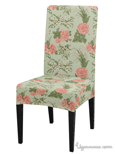 Чехол на стул, универсальный, 40 см Сирень