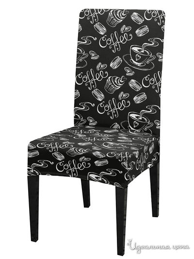 Чехол на стул, универсальный, 40 см Сирень, цвет Мультиколор