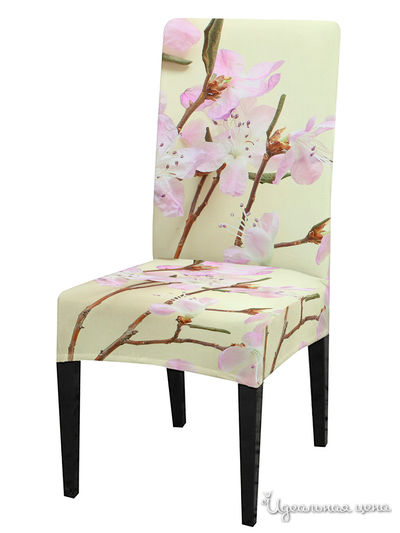 Чехол на стул, универсальный, 40 см Сирень