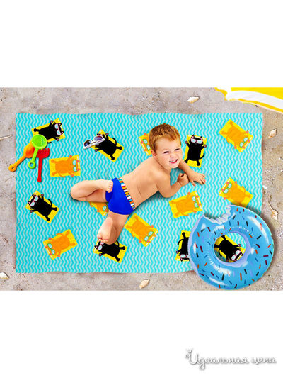 Пляжное покрывало, 90*140 см Сирень, цвет мультиколор