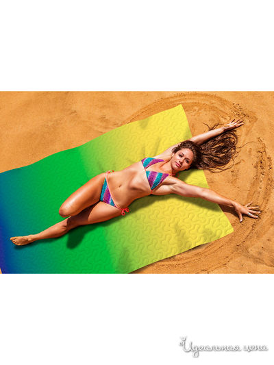 Пляжное покрывало, 145*200 см Сирень, цвет мультиколор