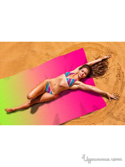 Пляжное покрывало, 145*200 см Сирень, цвет мультиколор