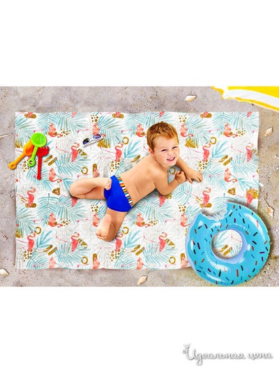 Пляжное покрывало, 90*140 см Сирень, цвет мультиколор