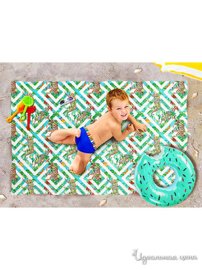 Пляжное покрывало, 90*140 см Сирень, цвет мультиколор