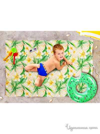 Пляжное покрывало, 90*140 см Сирень, цвет мультиколор