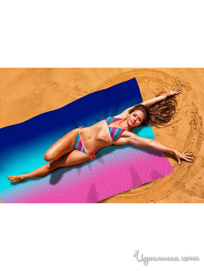 Пляжное покрывало, 145*200 см Сирень, цвет мультиколор