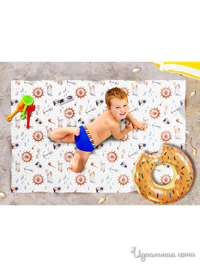 Пляжное покрывало, 90*140 см Сирень, цвет мультиколор