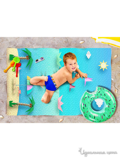 Пляжное покрывало, 90*140 см Сирень, цвет мультиколор