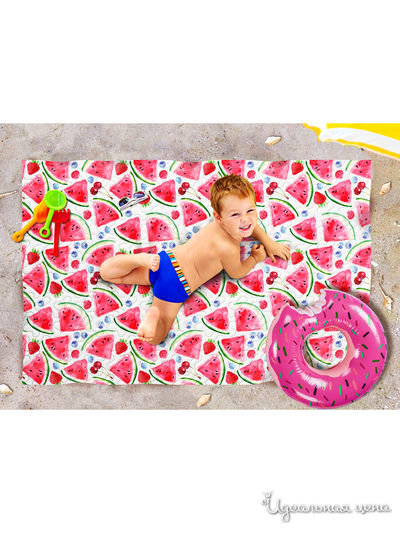 Пляжное покрывало, 90*140 см Сирень, цвет мультиколор