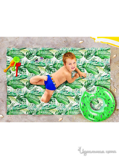 Пляжное покрывало, 90*140 см Сирень, цвет мультиколор