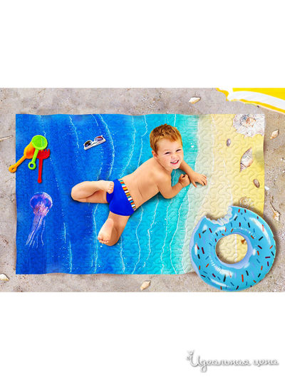 Пляжное покрывало, 90*140 см Сирень, цвет мультиколор