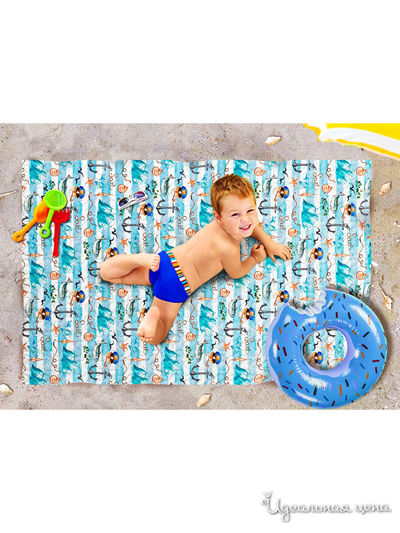 Пляжное покрывало, 90*140 см Сирень, цвет мультиколор