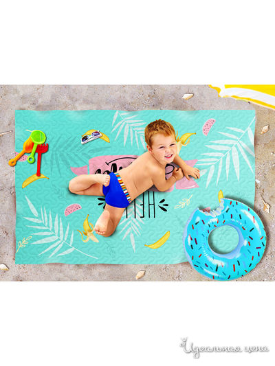 Пляжное покрывало, 90*140 см Сирень, цвет мультиколор