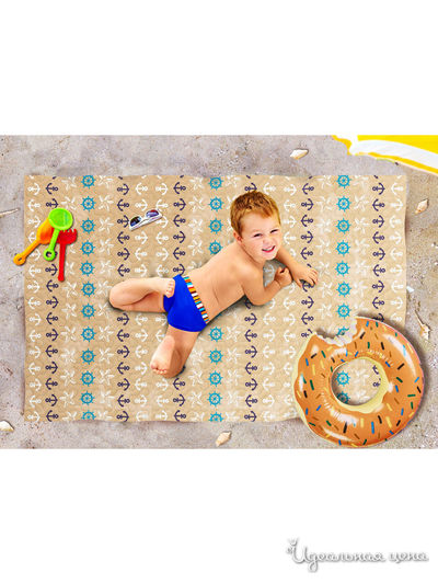 Пляжное покрывало, 90*140 см Сирень, цвет мультиколор