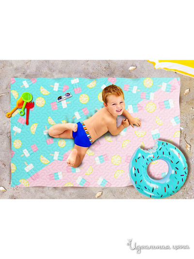 Пляжное покрывало, 90*140 см Сирень, цвет мультиколор