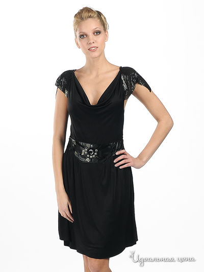 Платье Faith Connexion, цвет цвет черный