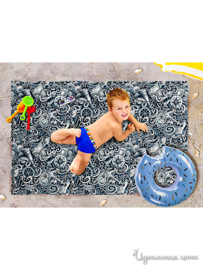 Пляжное покрывало, 90*140 см Сирень, цвет мультиколор