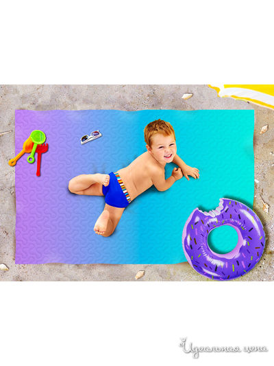 Пляжное покрывало, 90*140 см Сирень, цвет мультиколор