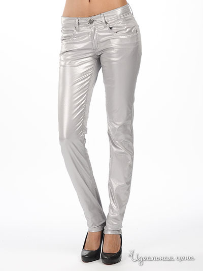 Брюки Faith Connexion, цвет цвет серебристый