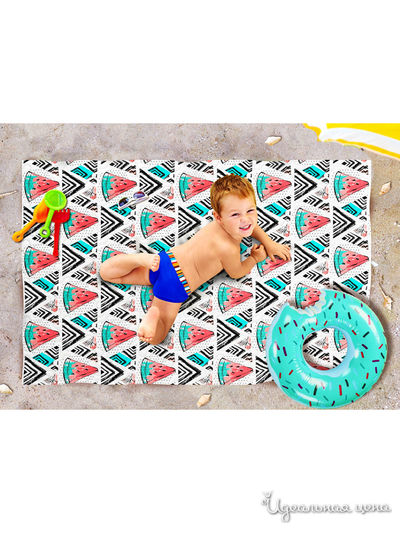 Пляжное покрывало, 90*140 см Сирень, цвет мультиколор