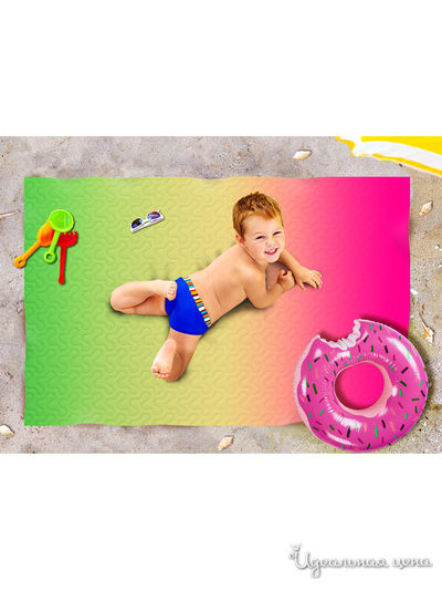 Пляжное покрывало, 90*140 см Сирень, цвет мультиколор